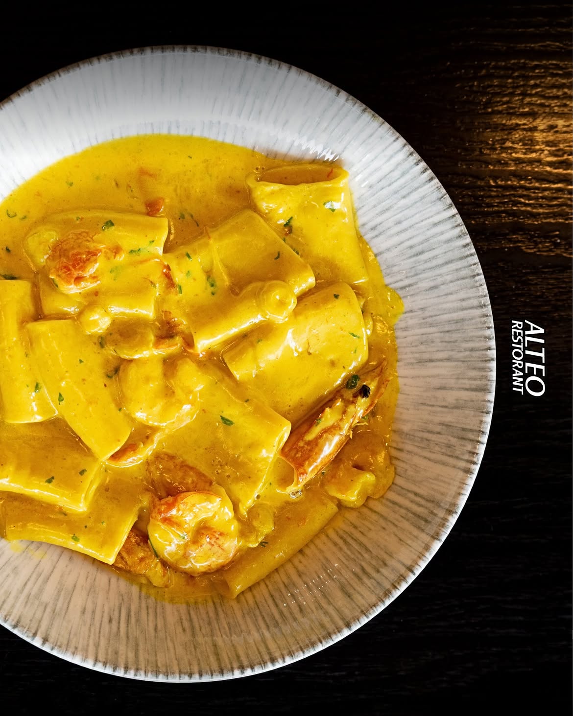 Creamy chef dish